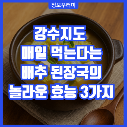 배추 된장국