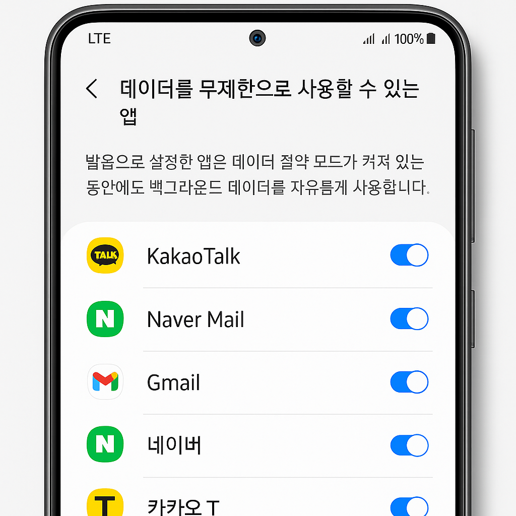 데이터 절약 모드
