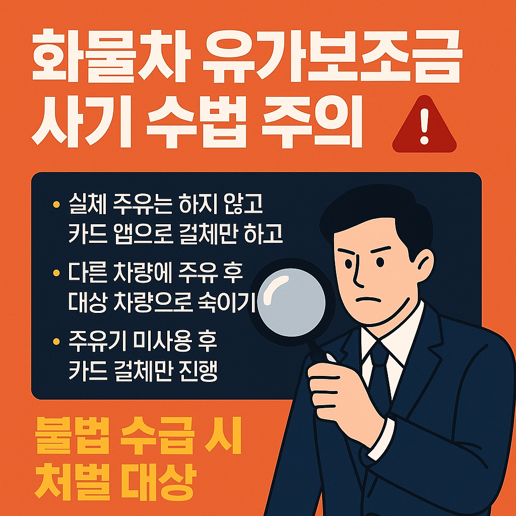 화물차 유가보조금