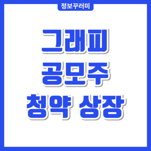그래피 공모주