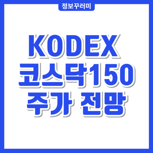 KODEX 코스닥150 주가