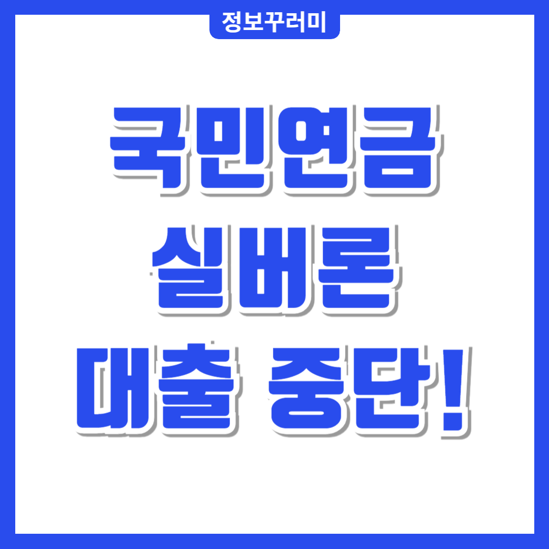 국민연금 실버론