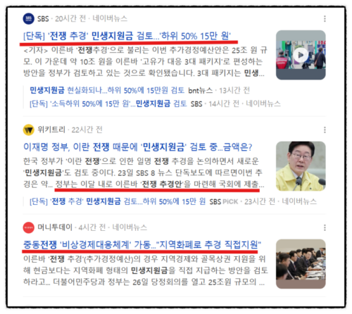 3차 민생지원금 지급 대상 및 시기는?