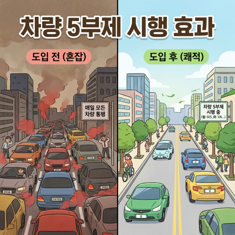 차량5부제 뜻 시행일 내 차 언제 타야할까?